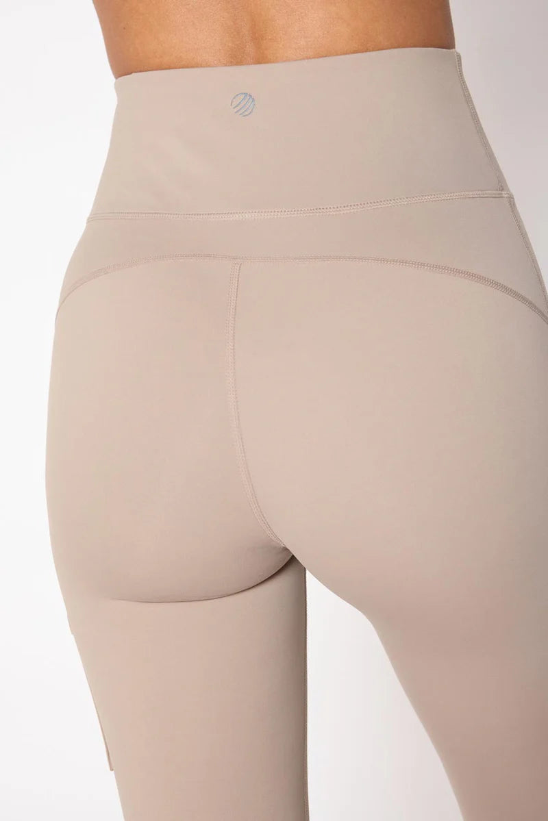 MPG Vital High-Rise Cargo Pocket Legging 26" Taupe