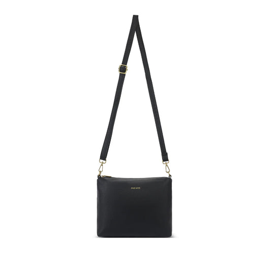 PM ALICIA CROSSBODY BLACK PEBBLED