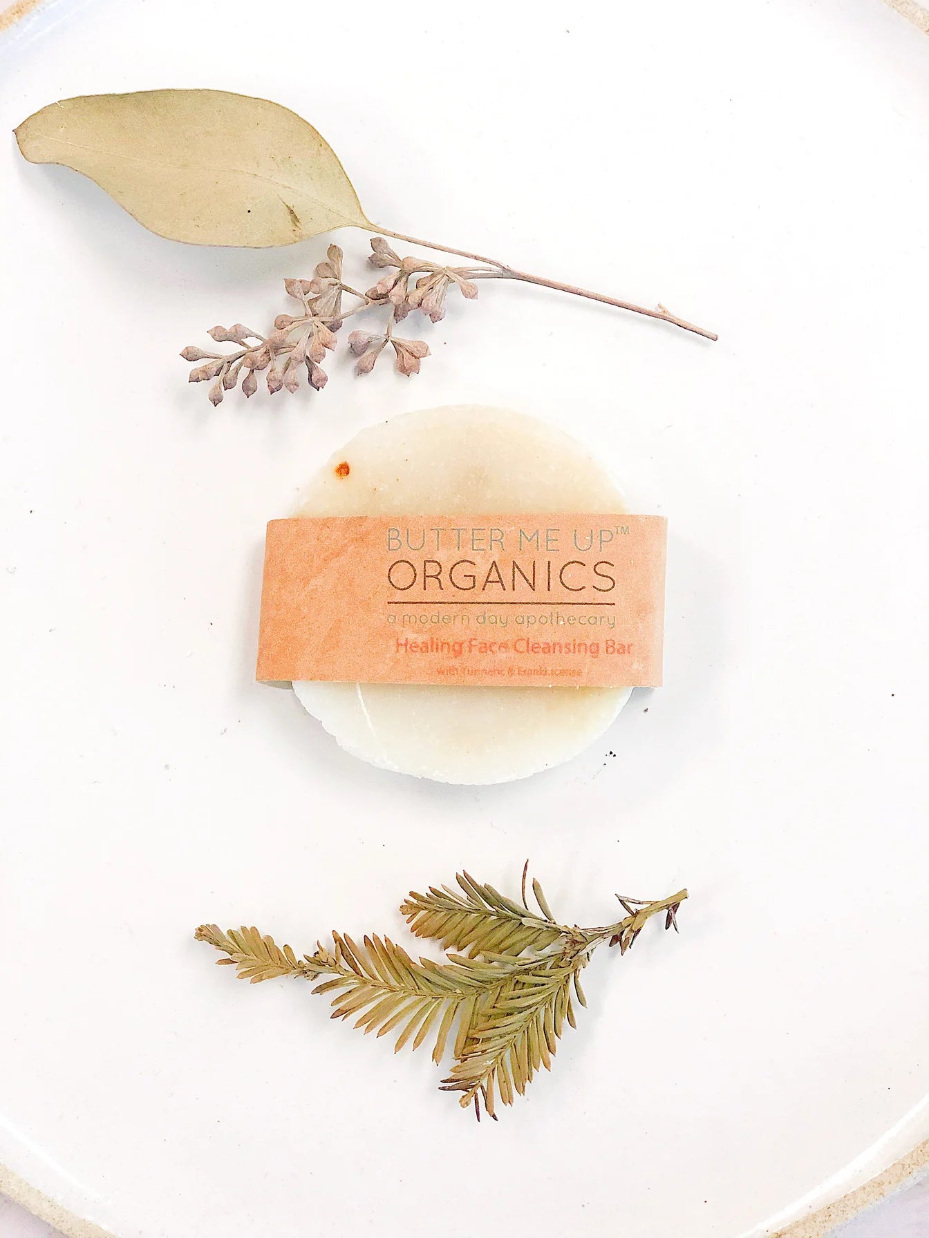 BO Healing Organic Facial Bar / Frankincense and Myrrh / Turmeric