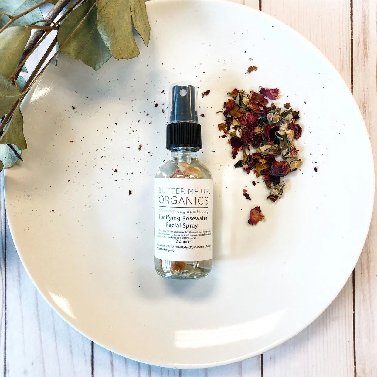 BO Organic Rosewater Toner / Facial Mist / Makeup Setting Spray