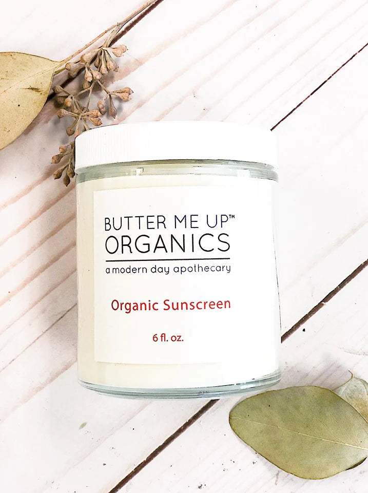 BO Natural Organic Sunscreen 6 oz jar