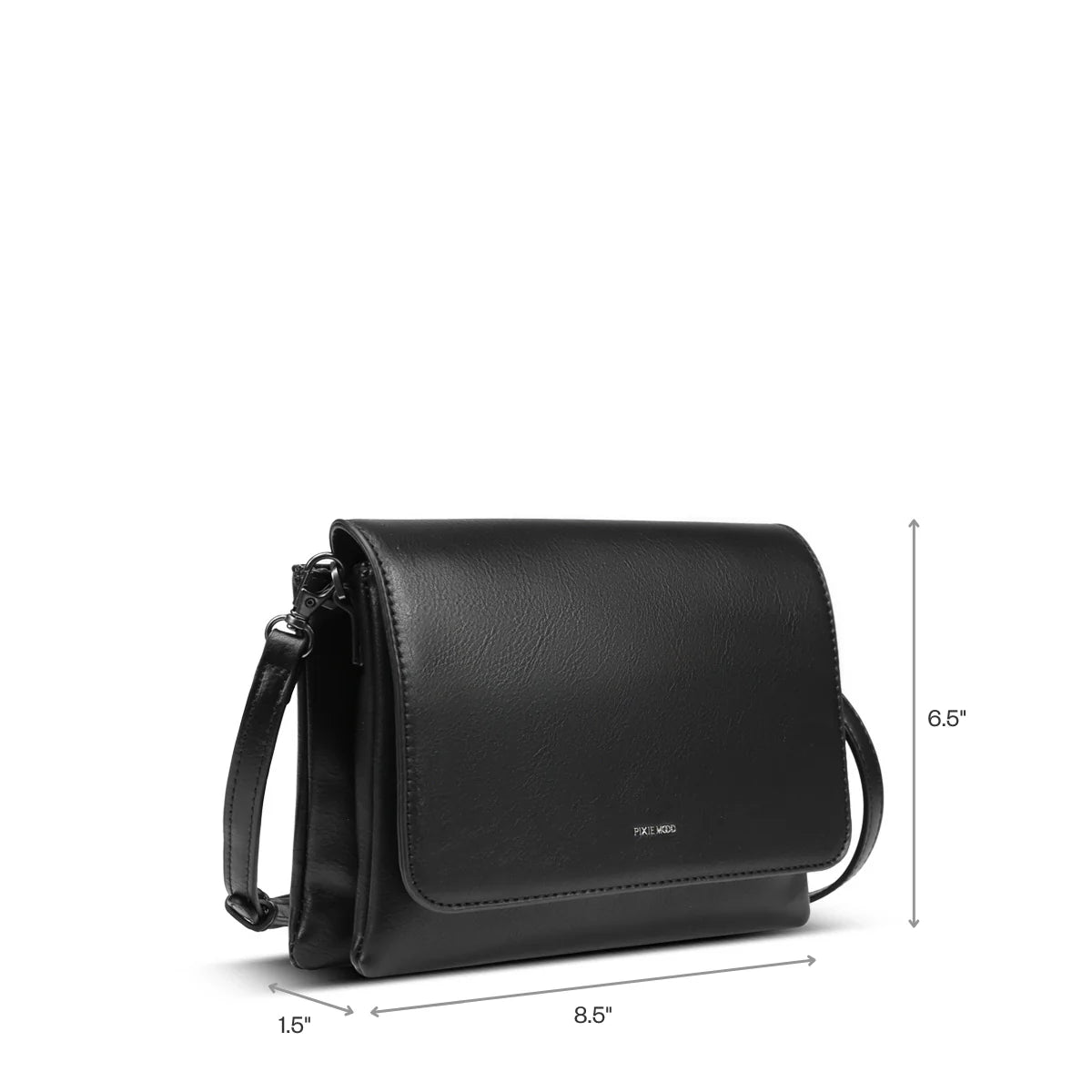 PM GIANNA CROSSBODY BLACK (RECYCLED)