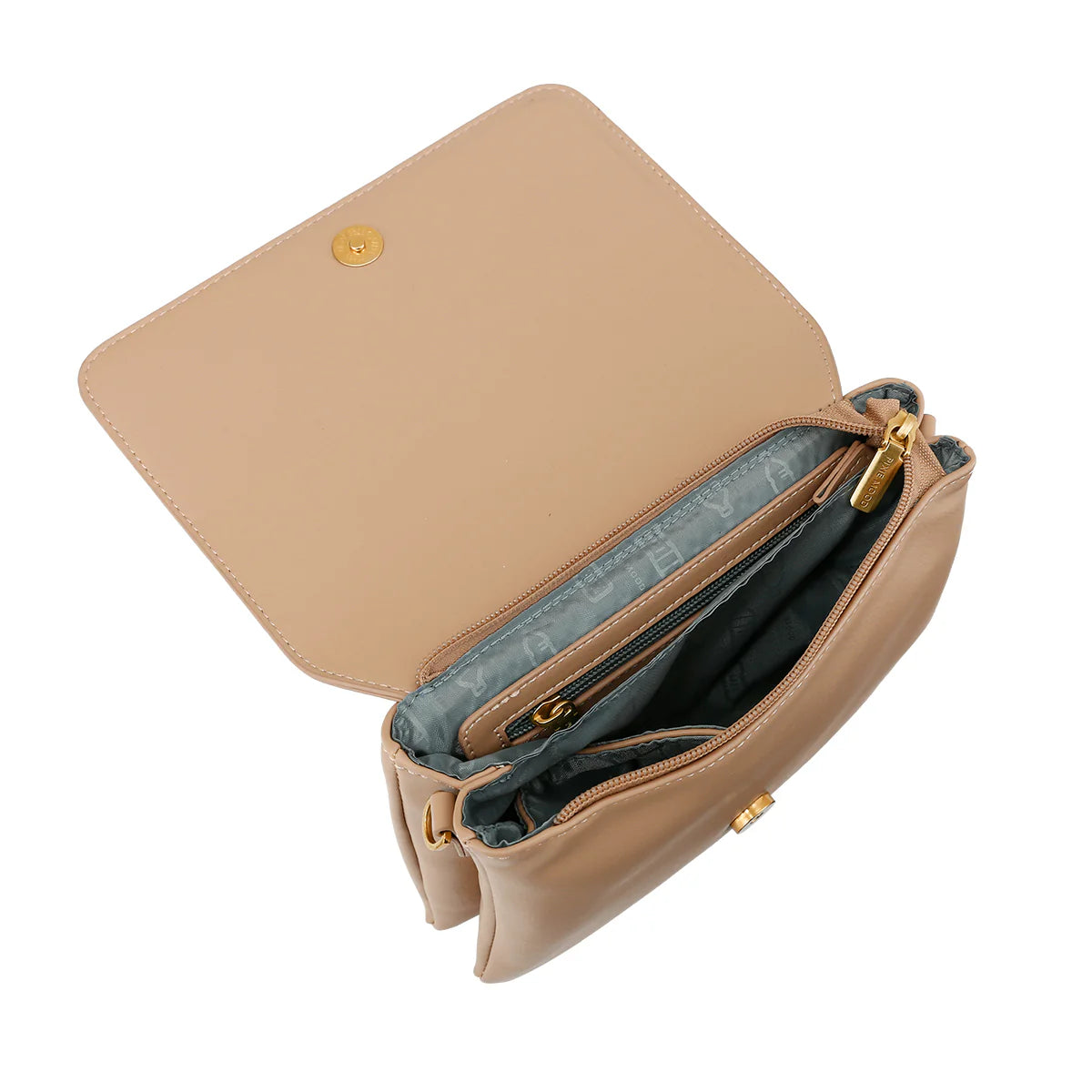 PM GIANNA CROSSBODY SAND (RECYCLED)