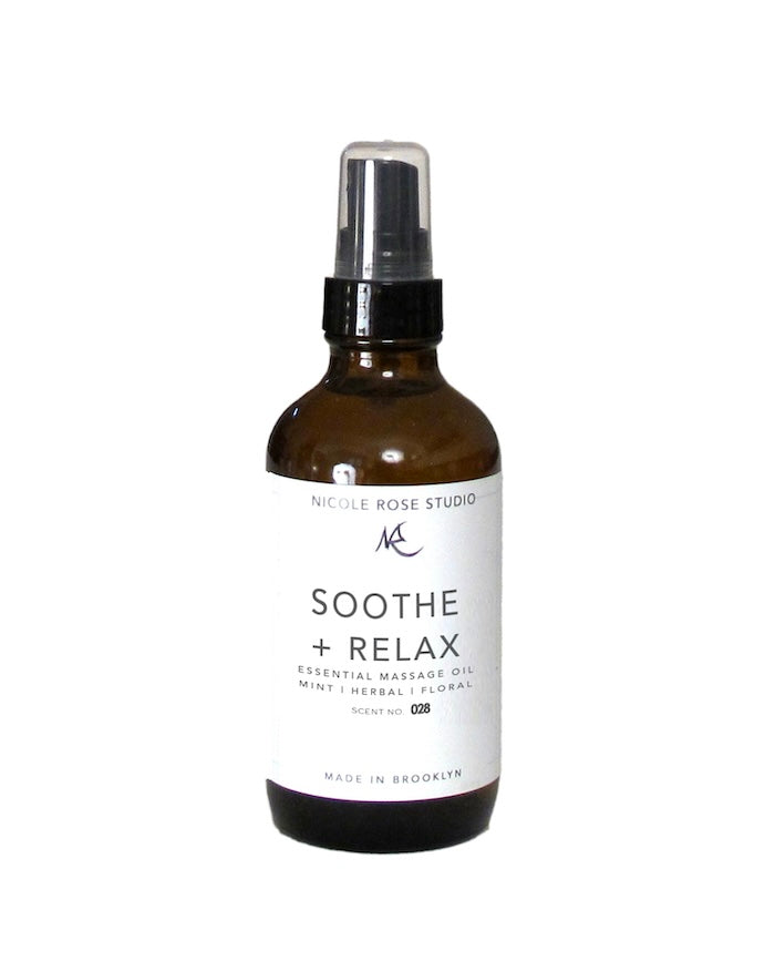 NR Soothe + Relax Essential Massage Oil - 2oz