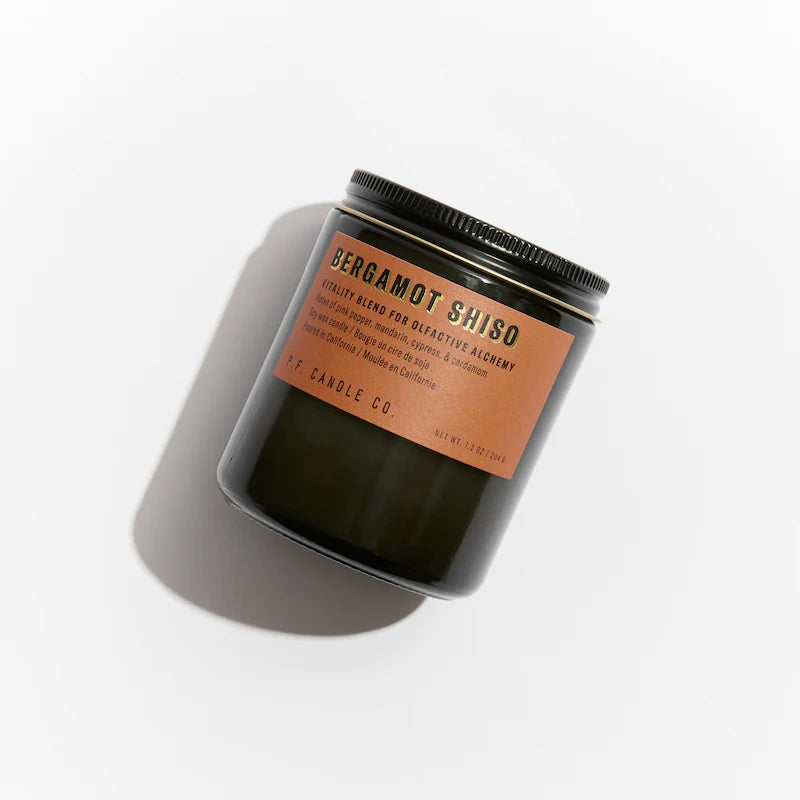 PF Bergamot Shiso– 7.2 oz Soy Candle