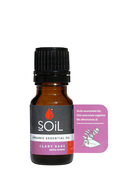 SOiL Organic Clary Sage Oil - 10ml