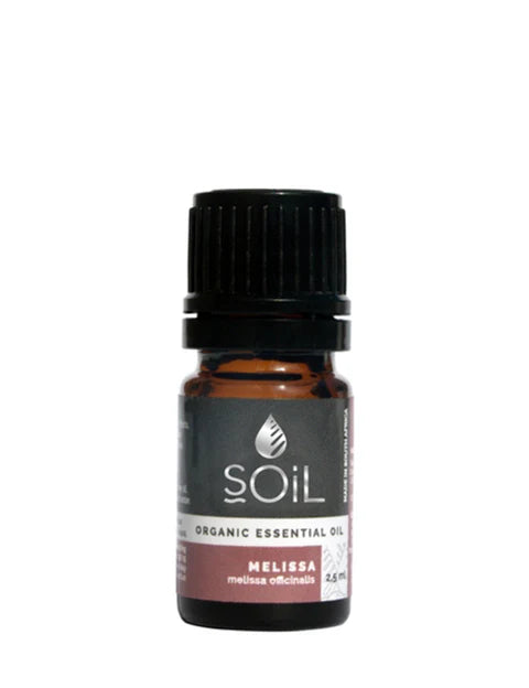 SOiL Organic Melissa Oil - 2.5ml (In 5ml bottles)