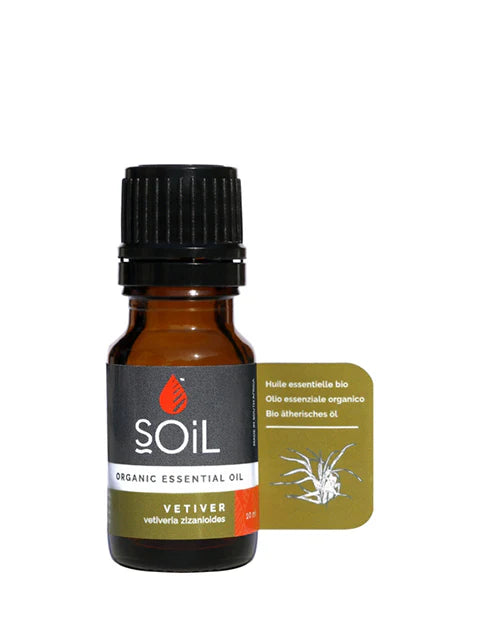 SOiL Organic Vetiver Oil - 10ml