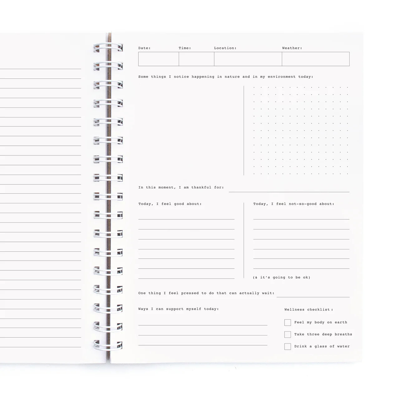 WP Slow Down Guided Journal