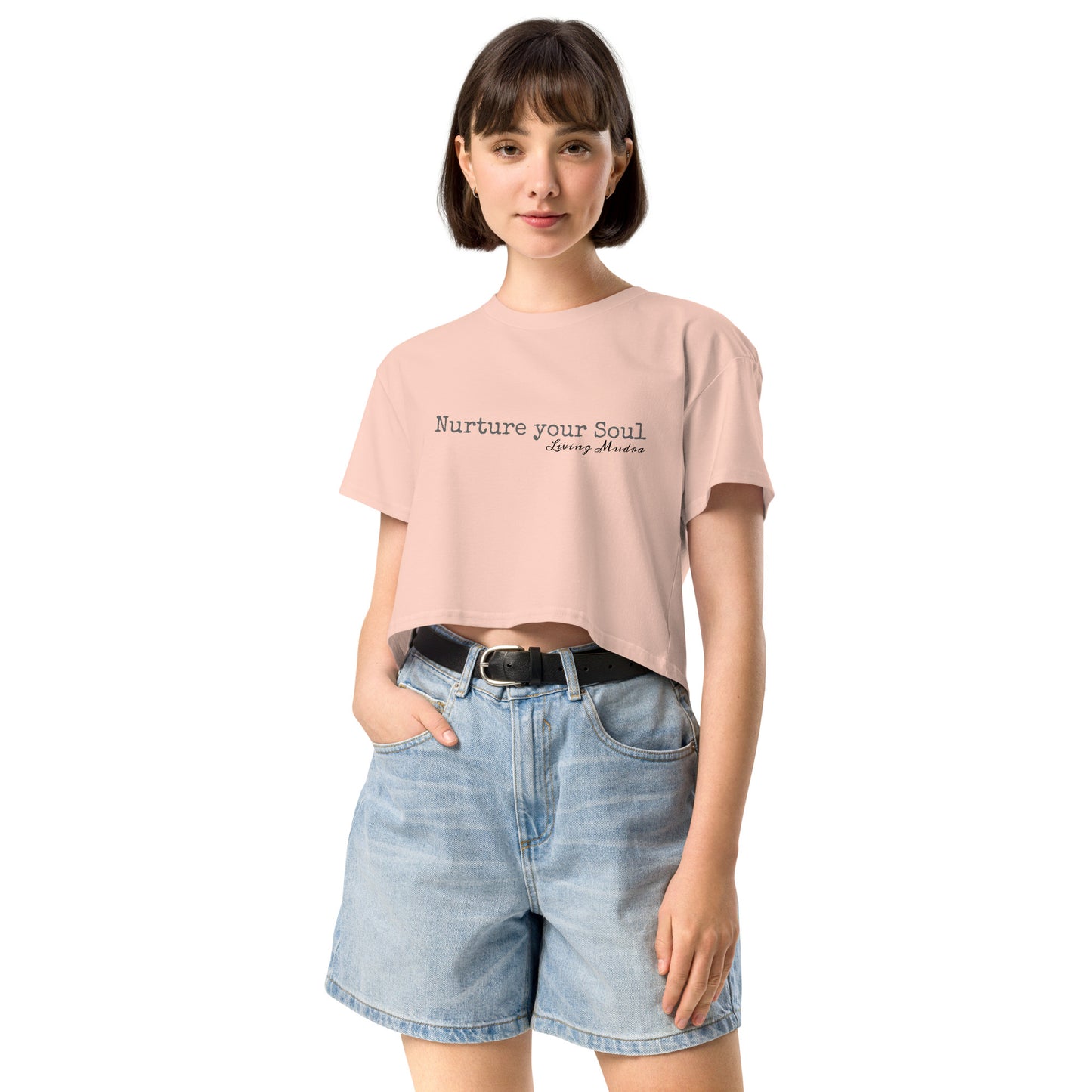 Living Mudra Nurture you Soul women’s crop top