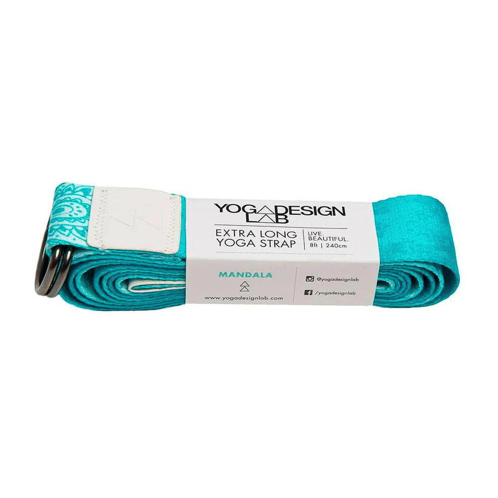 YDL Yoga Strap Mandala Turquoise