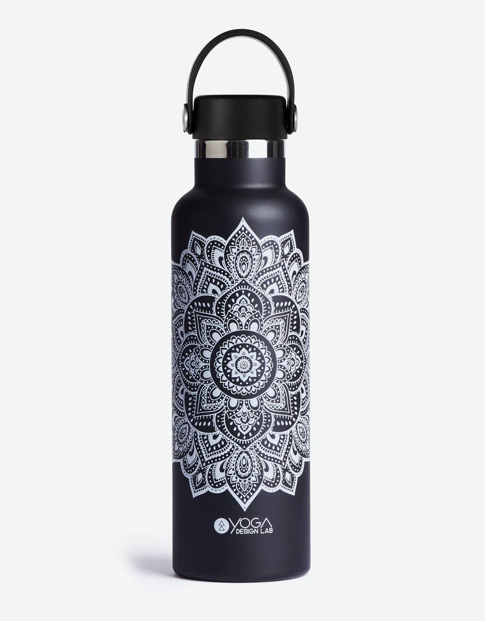 YDL Water Bottle Mandala Black